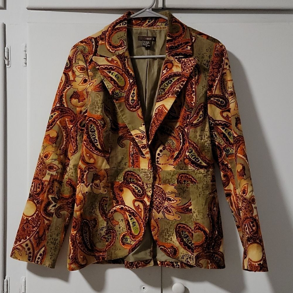 Randi M. Corduroy Blazer